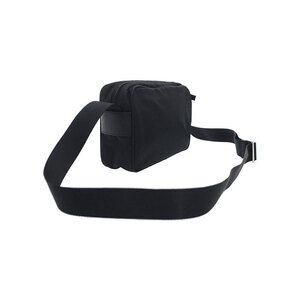 Prada bag leather Black Crossbody Tessuto messenger saffiano